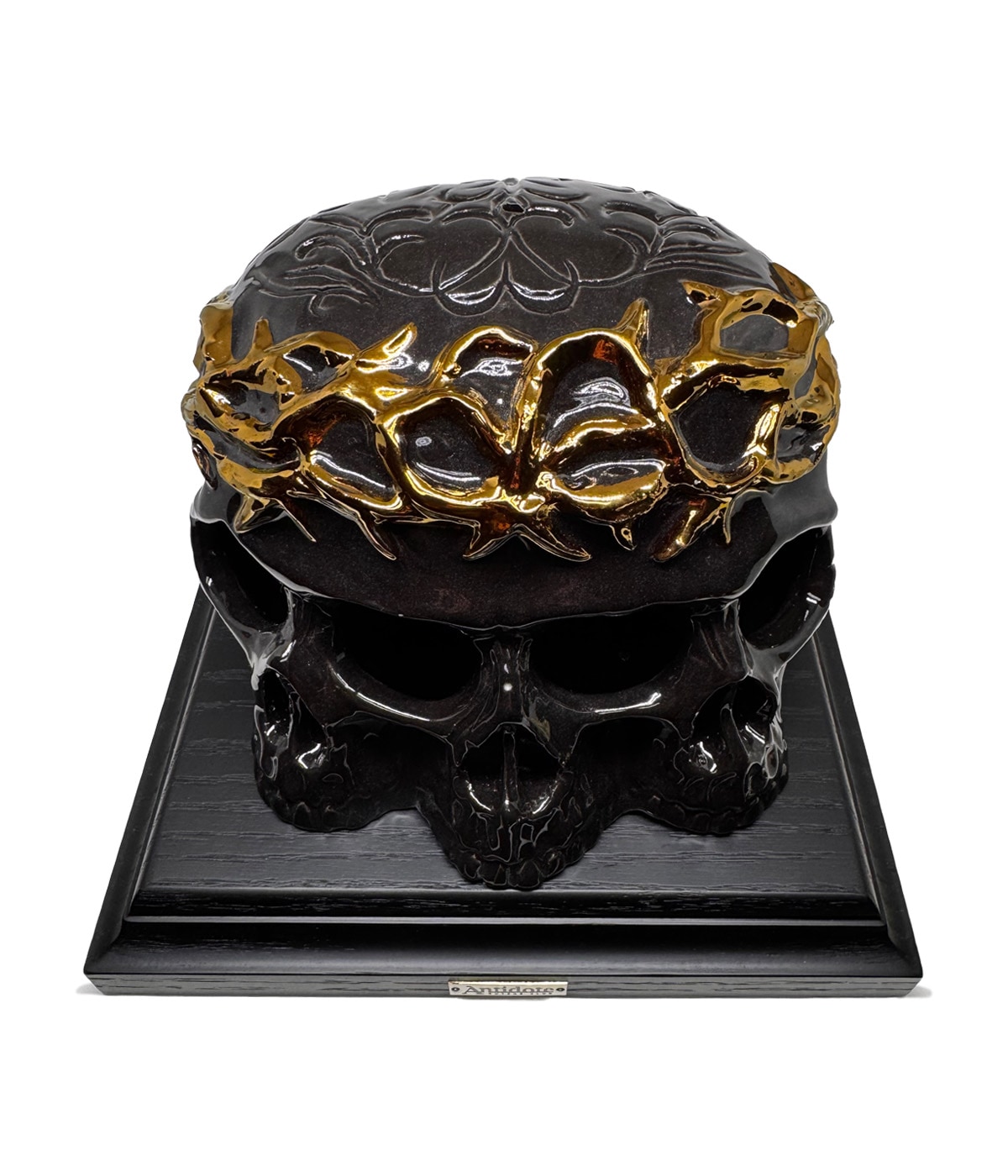 置物 Antidote Calvary Skull Incense Chamber Calvary Skull Incense Chamber & Incense Chamber Pedestal【SET