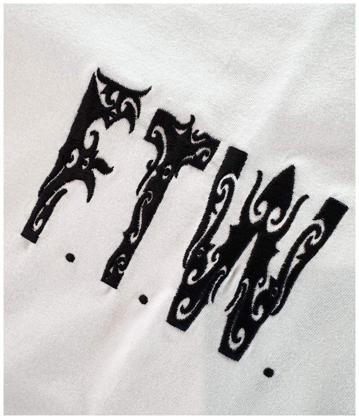 BORNEO F.T.W. T SHIRT【WHITE】