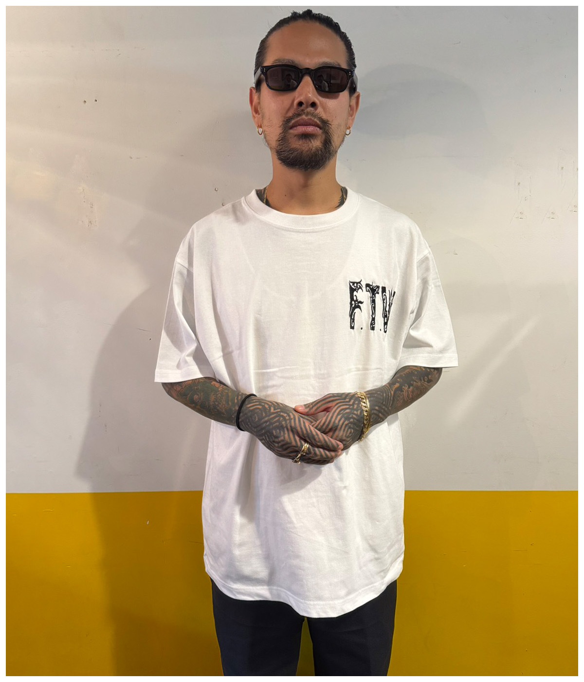 BORNEO F.T.W. T SHIRT【WHITE】
