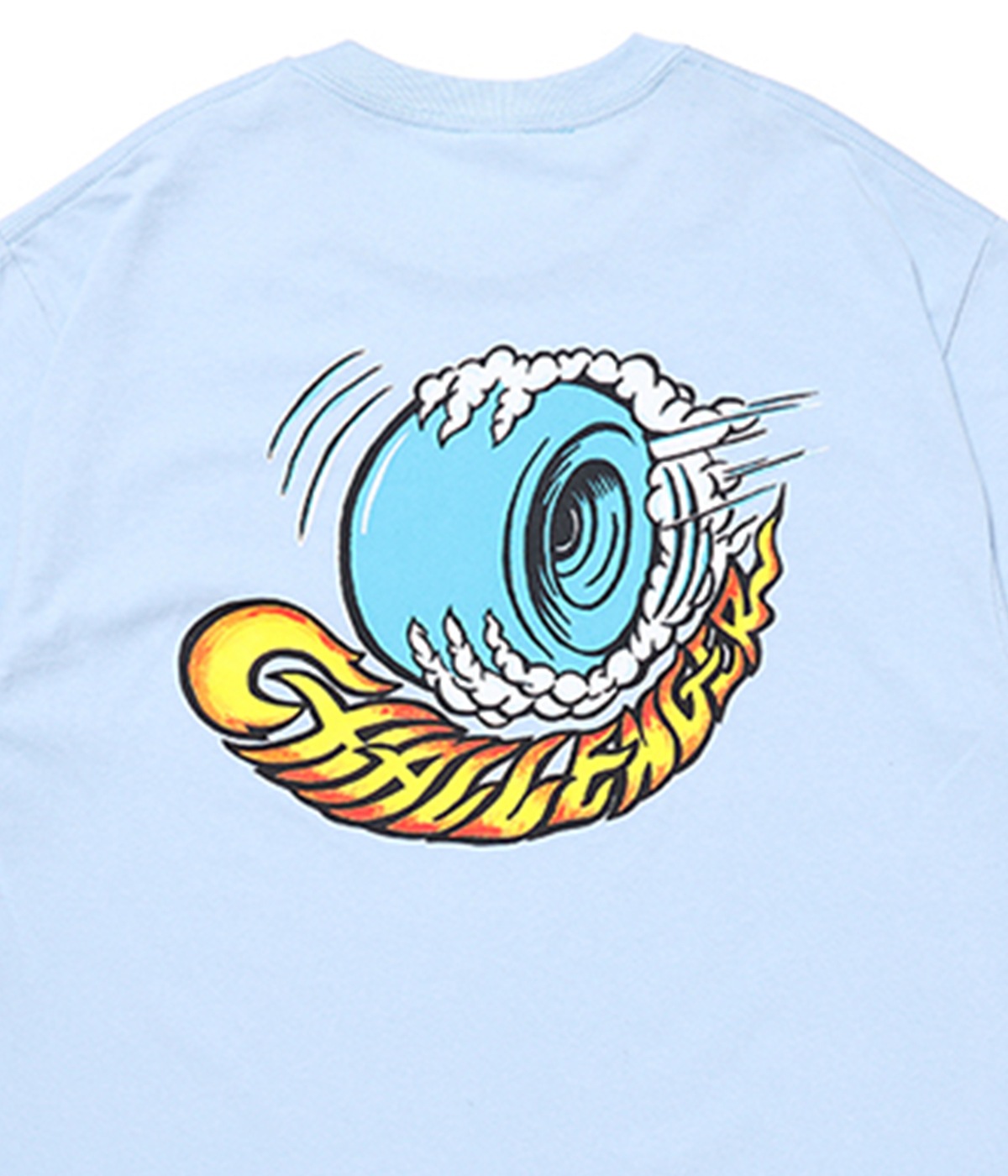 CHALLENGER WHEELS TEE【L-BLUE】｜CHALLENGER｜MELTING POT（正規取扱
