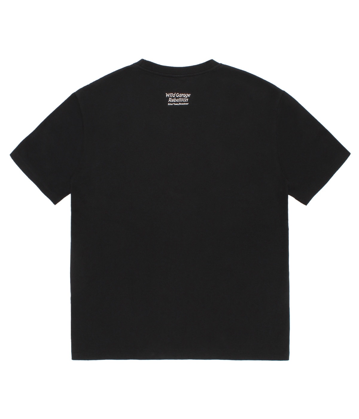 WASHED HEAVY WEIGHT T-SHIRT (TYPE-6)【BLACK】