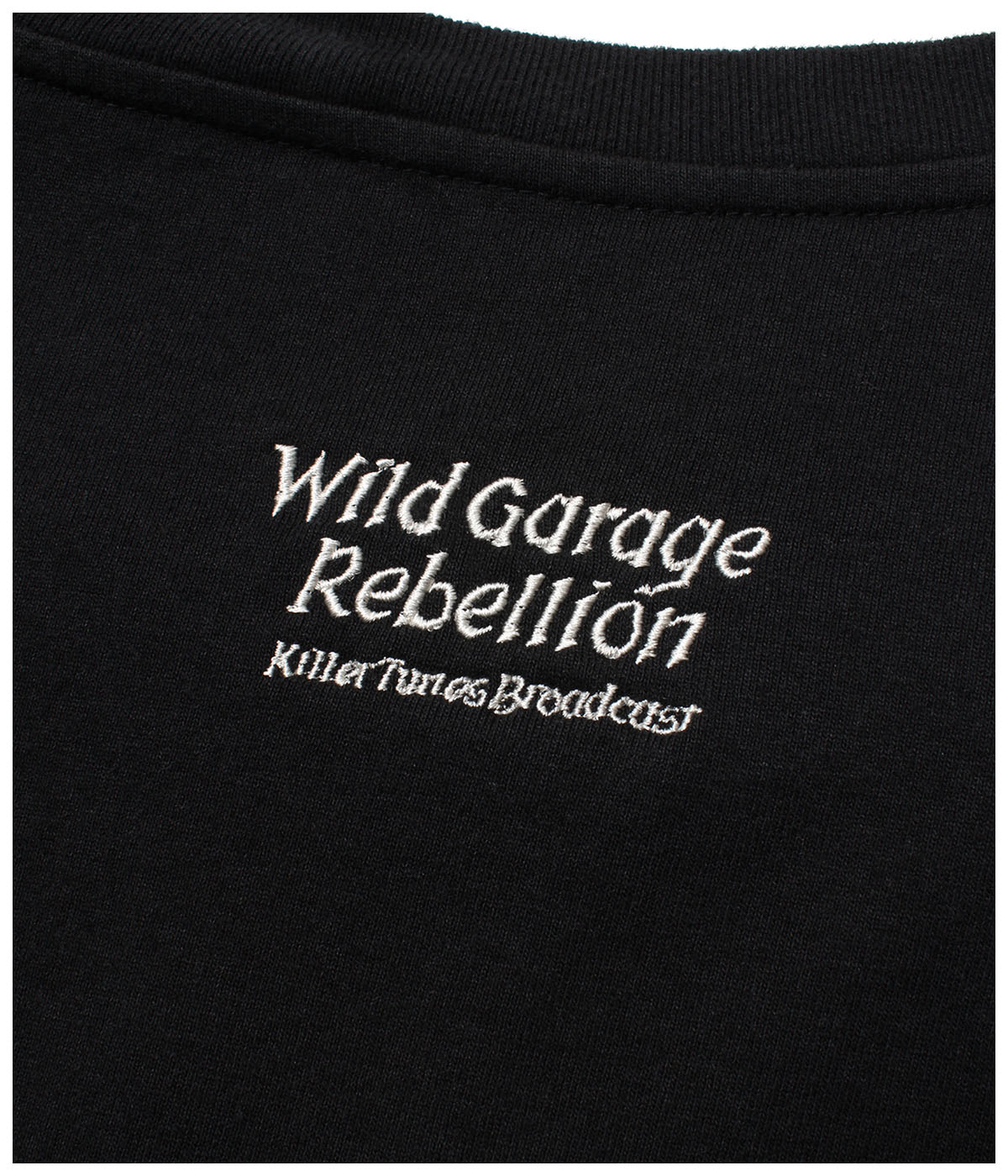 WASHED HEAVY WEIGHT T-SHIRT (TYPE-6)【BLACK】