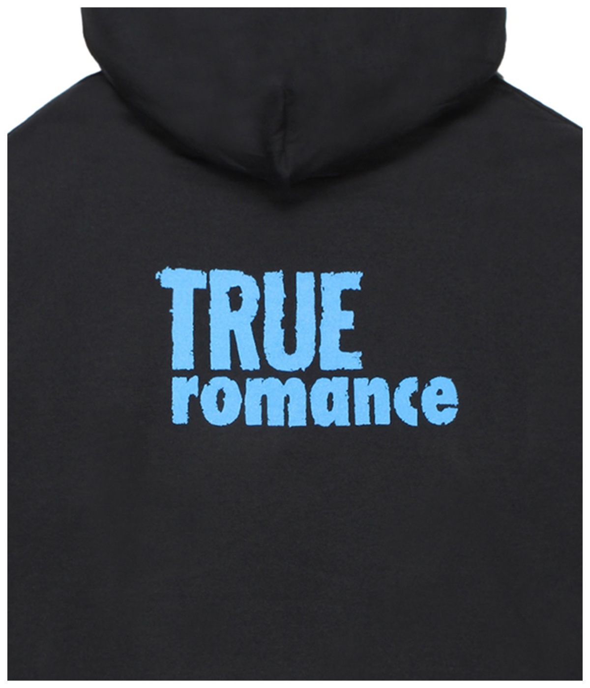 TRUE ROMANCE / HOODED SWEAT SHIRT (TYPE-2)【BLACK】