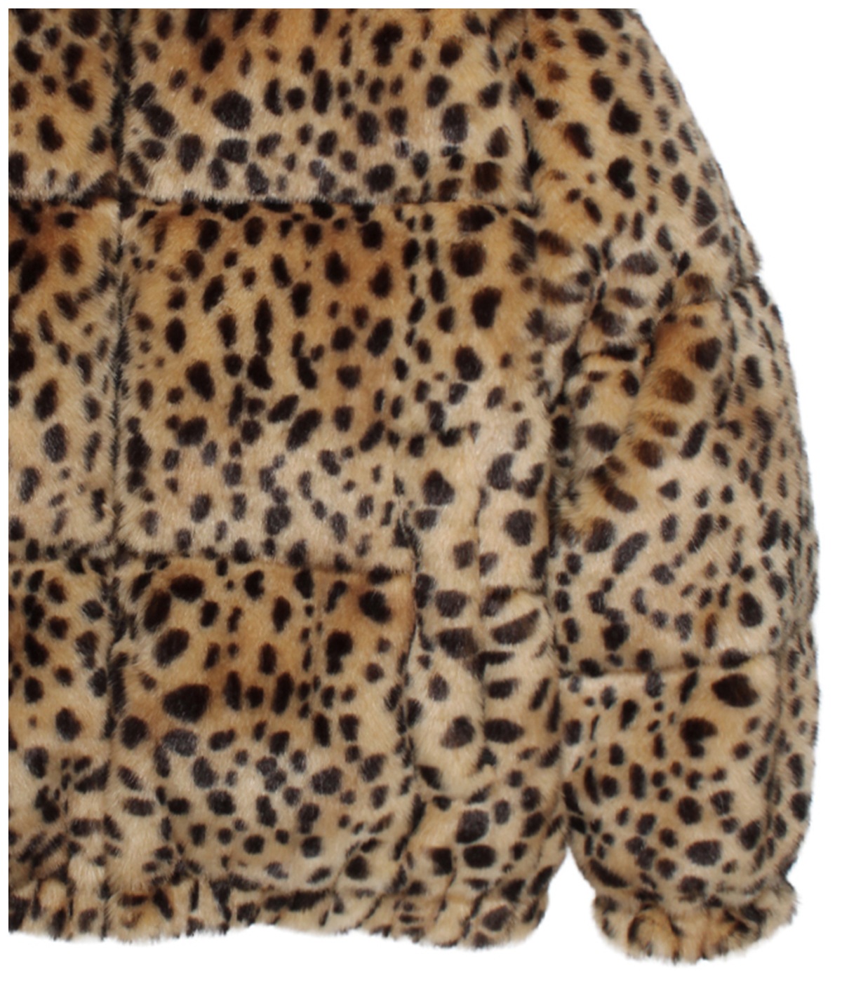 NANGA / LEOPARD FAUX FUR DOWN JACKET【BEIGE】