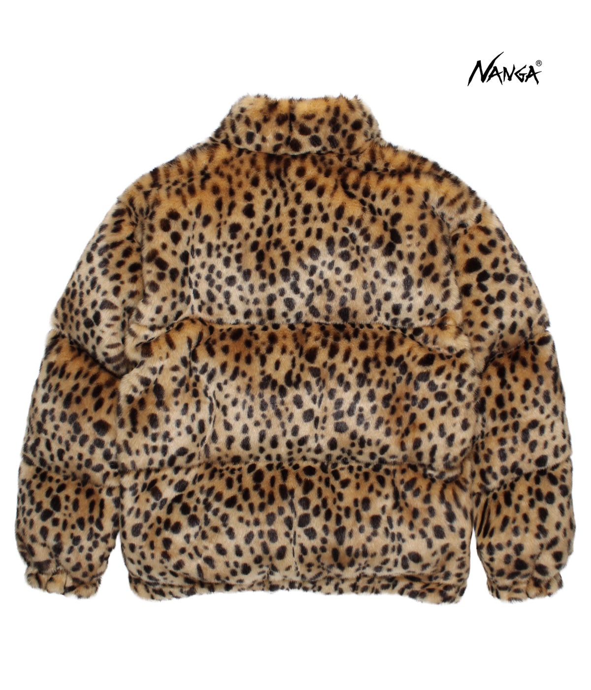 NANGA / LEOPARD FAUX FUR DOWN JACKET【BEIGE】｜WACKO MARIA