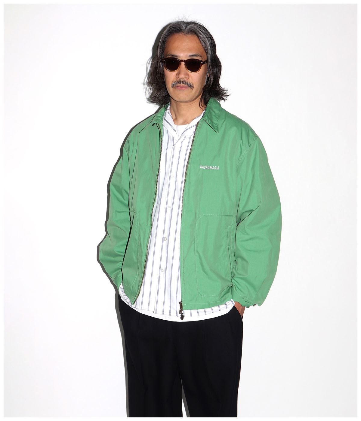 MCGREGOR / DRIZZLER JACKET (TYPE-5)【GREEN】｜WACKO MARIA｜MELTING