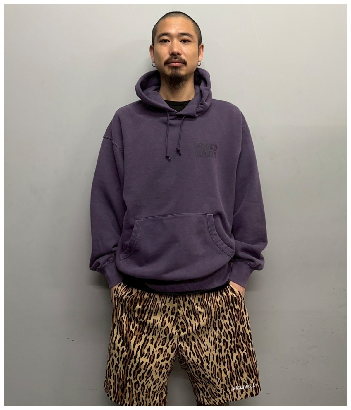 NANGA / LEOPARD COMFY SHORTS【BEIGE】｜WACKO MARIA｜MELTING POT