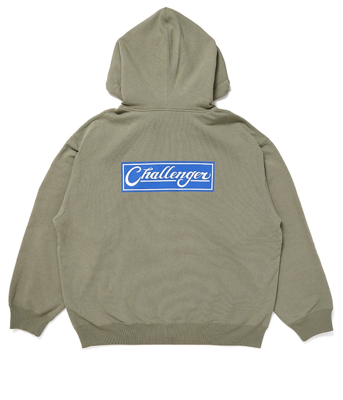 BAR LOGO ZIP HOODIE【KHAKI】