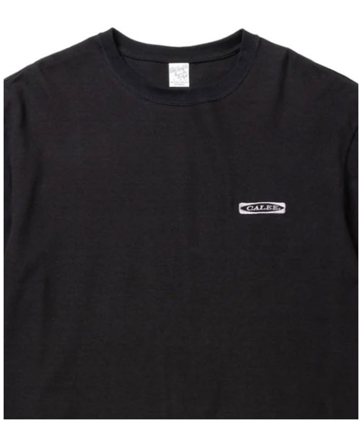 VINTAGE TYPE CALEE LOGO S/S TEE【BLACK】