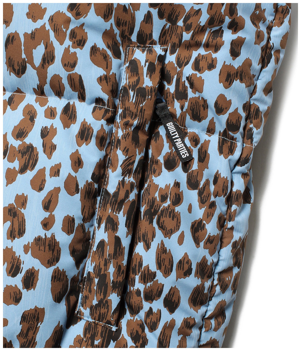 NANGA / LEOPARD DOWN JACKET【BLUE】