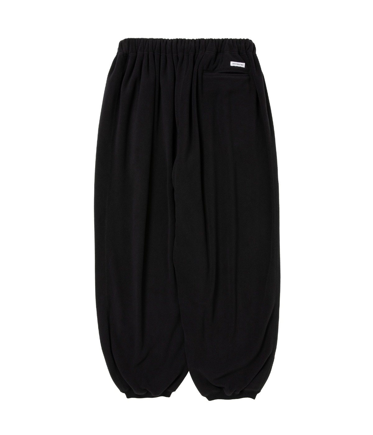Fleece Wide Easy Pants【BLACK】