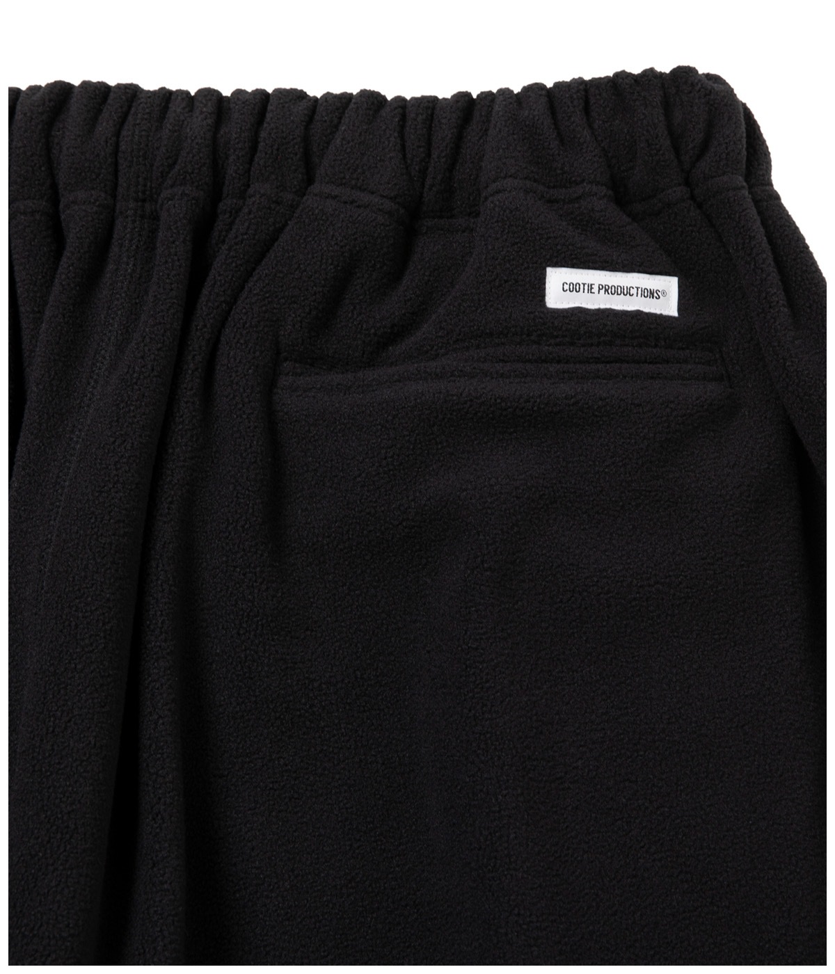 Fleece Wide Easy Pants【BLACK】