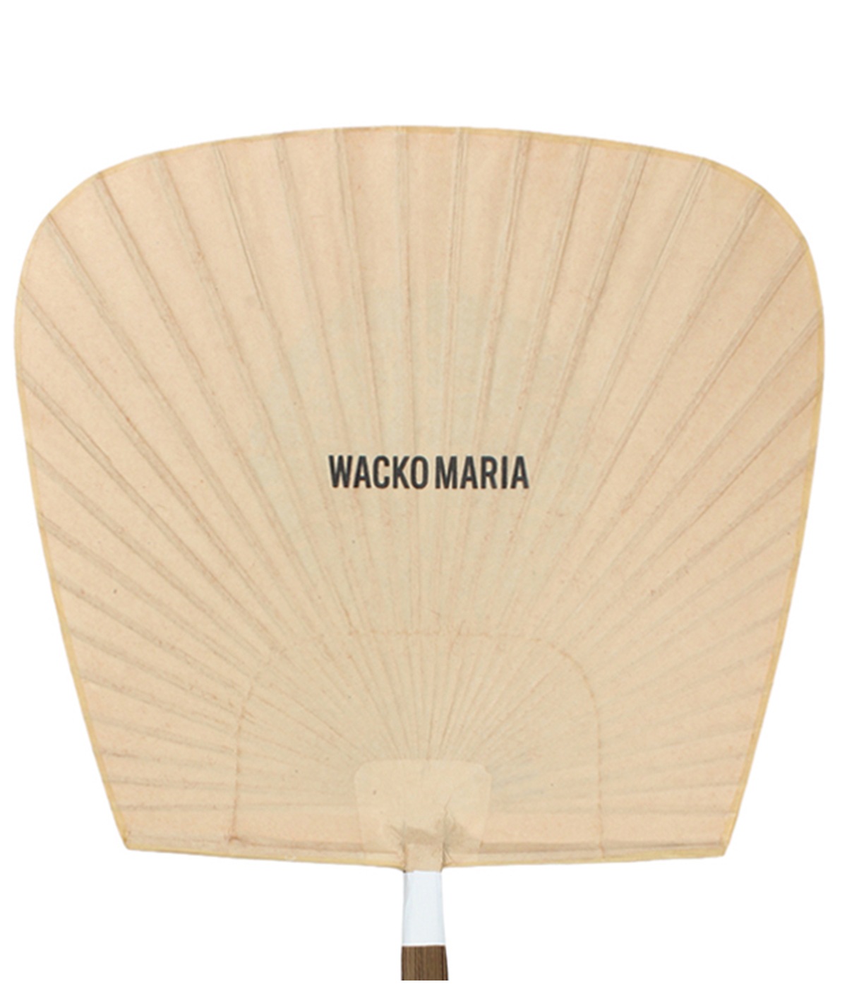 栗川商店 / 渋うちわ【BEIGE】｜WACKO MARIA｜MELTING POT（正規取扱店