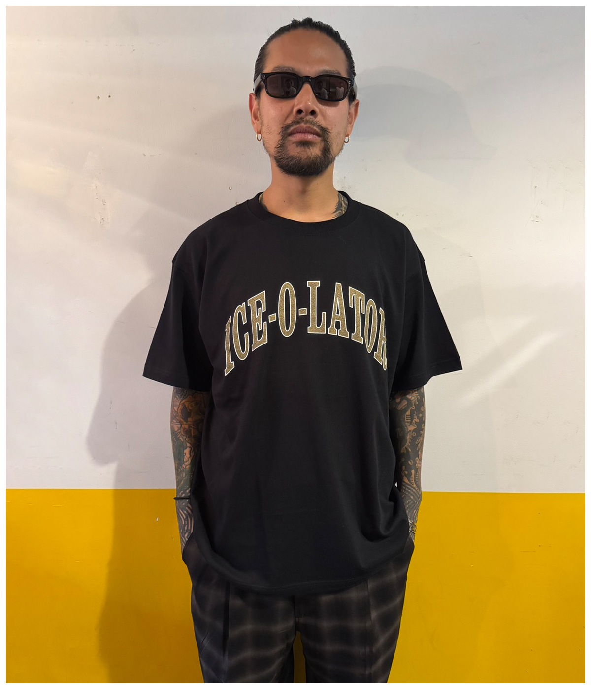 ICE-O-LATOR T SHIRT【BLACK】