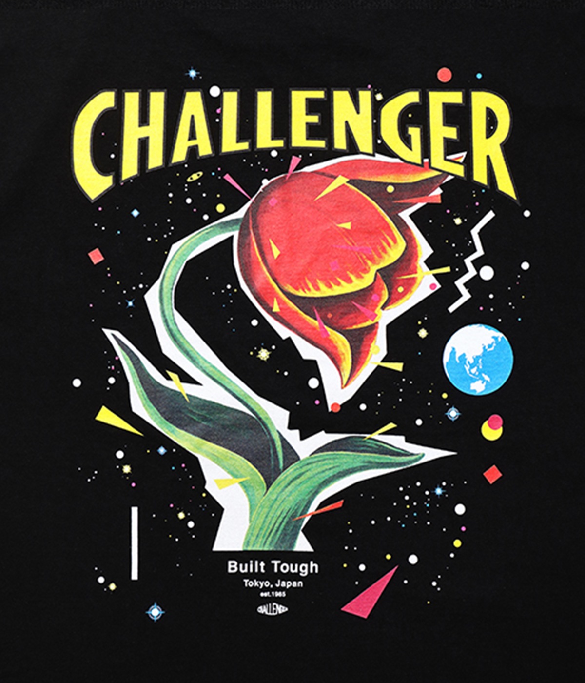 SUNSHINE TEE【BLACK】｜CHALLENGER｜MELTING POT（正規取扱店・通販）