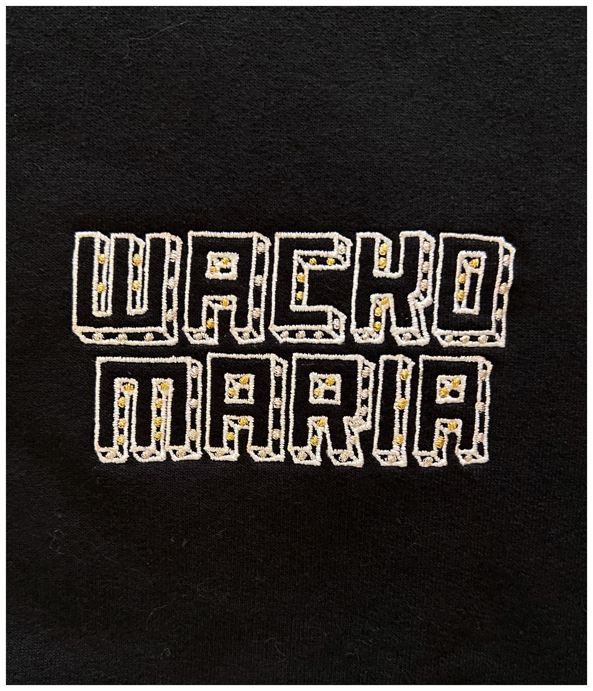 【WACKO MARIA】世界平和プロジェクトCREW NECK T-SHIRT(TYPE-5) 世界平和プロジェクト / CREW NECK SWEAT SHIRT (TYPE-5)【BLACK