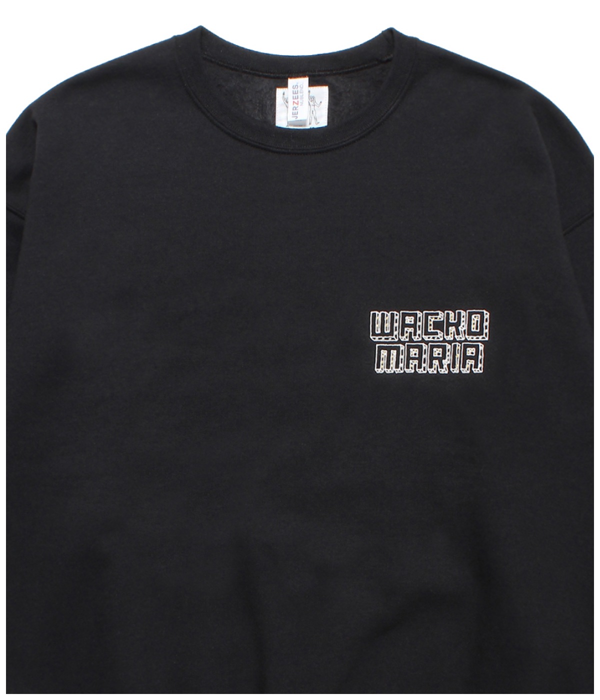 【WACKO MARIA】世界平和プロジェクトCREW NECK T-SHIRT(TYPE-5) 世界平和プロジェクト / CREW NECK SWEAT SHIRT (TYPE-5)【BLACK