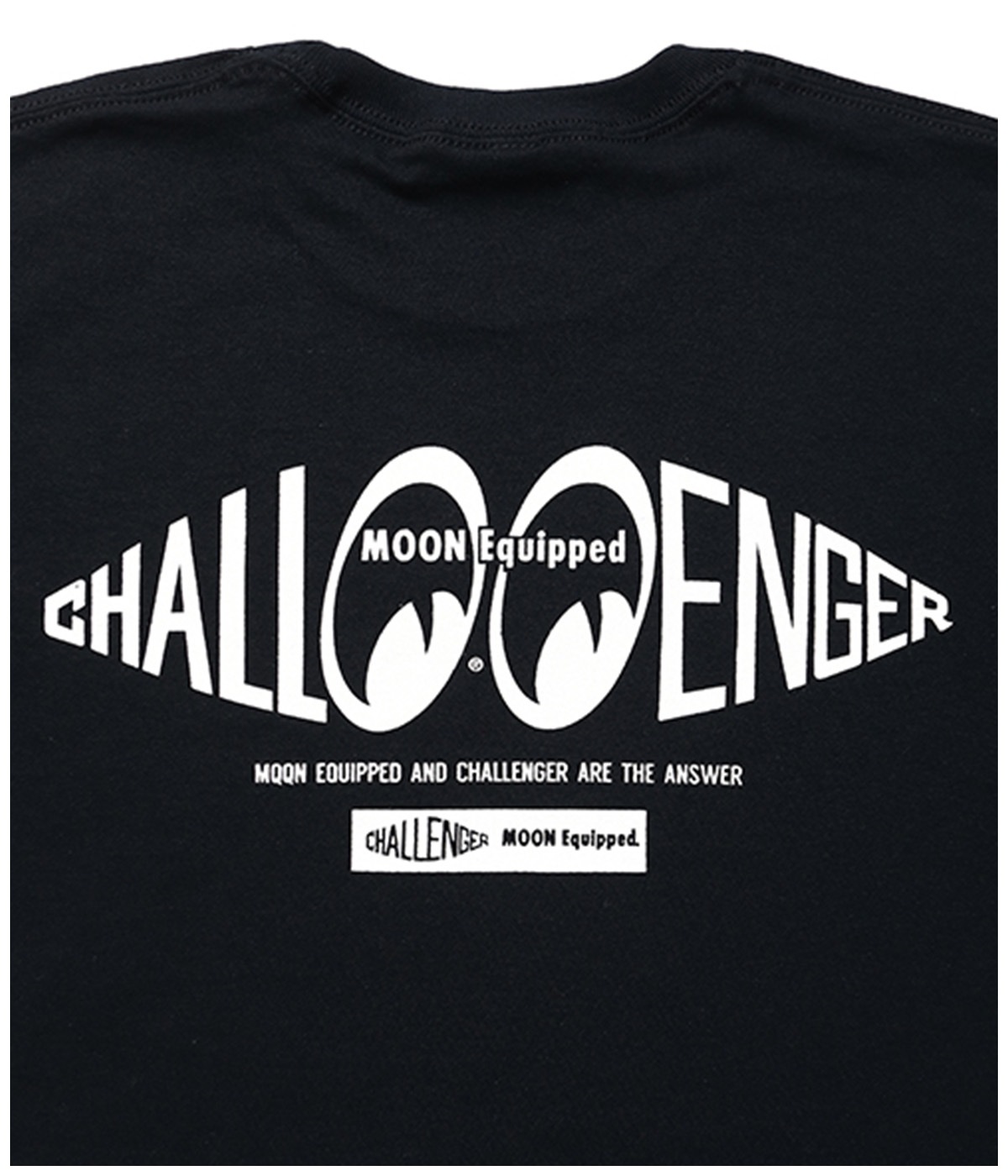 CHALLENGERxMOON EQUIPPED L/S TEE【BLACK】