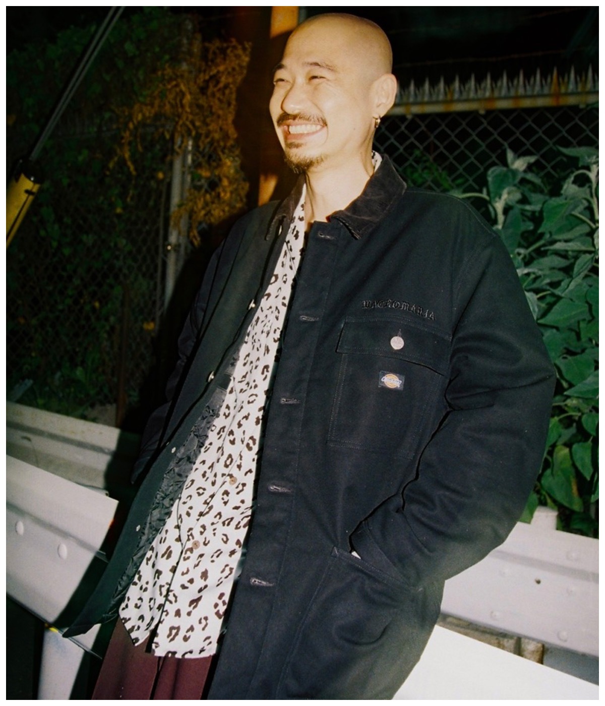 LEOPARD HAWAIIAN SHIRT (TYPE-2)【MINT】