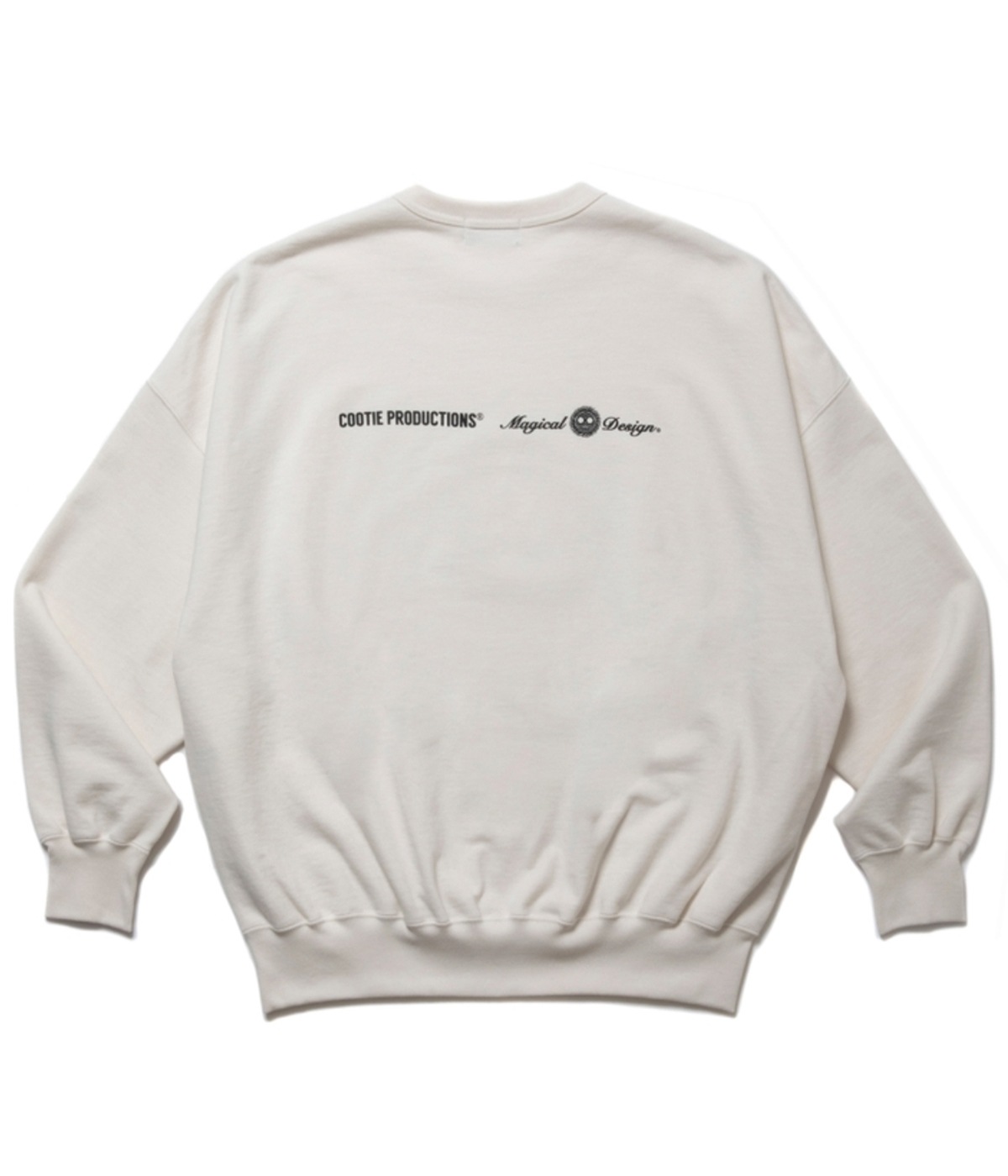 Print Sweat Crew (Magical Design®︎ )【OFF IVORY】｜COOTIE