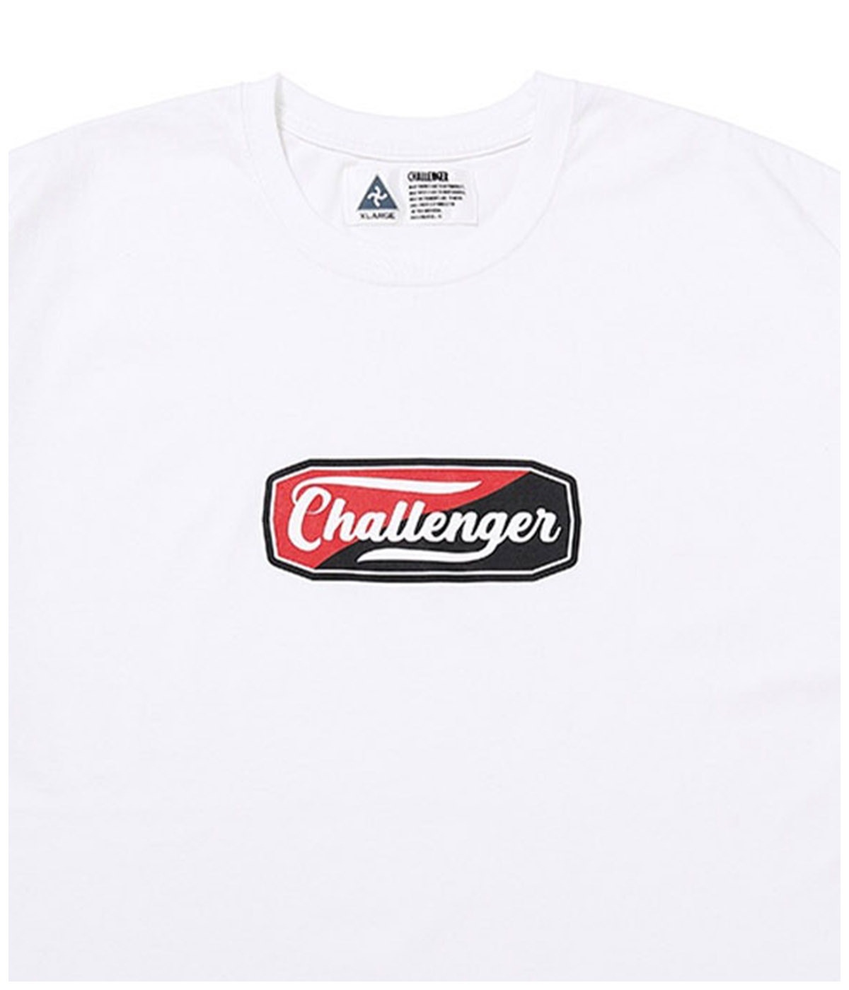 TWO TONE LOGO TEE【WHITE】