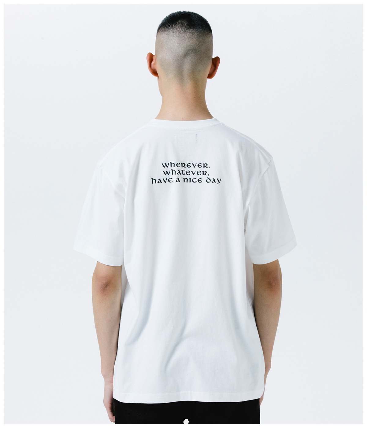 R9 PHOTO TEE【WHITE】