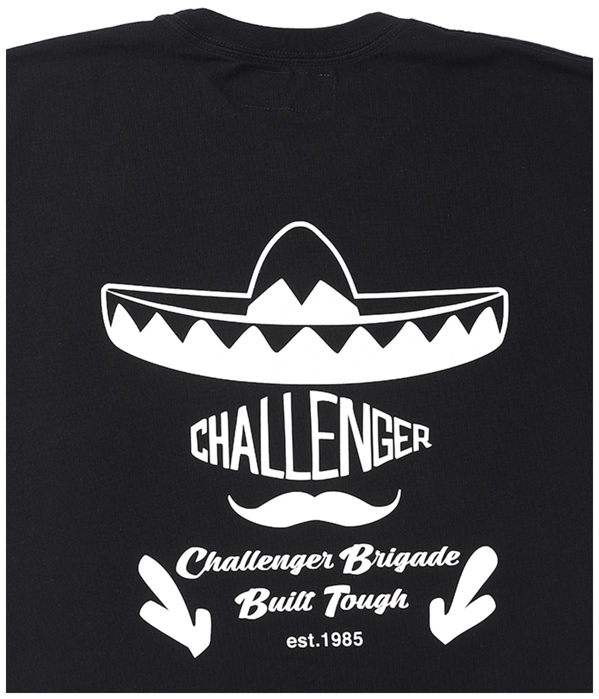 SOMBRERO TEE【BLACK】｜CHALLENGER｜MELTING POT（正規取扱店・通販）