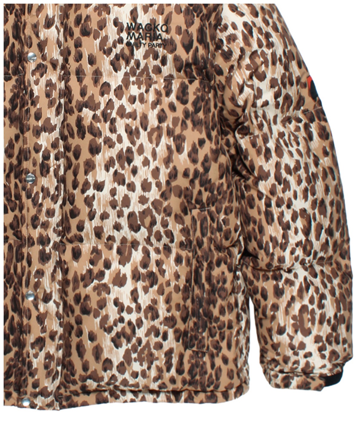 NANGA / LEOPARD DOWN JACKET【BEIGE】