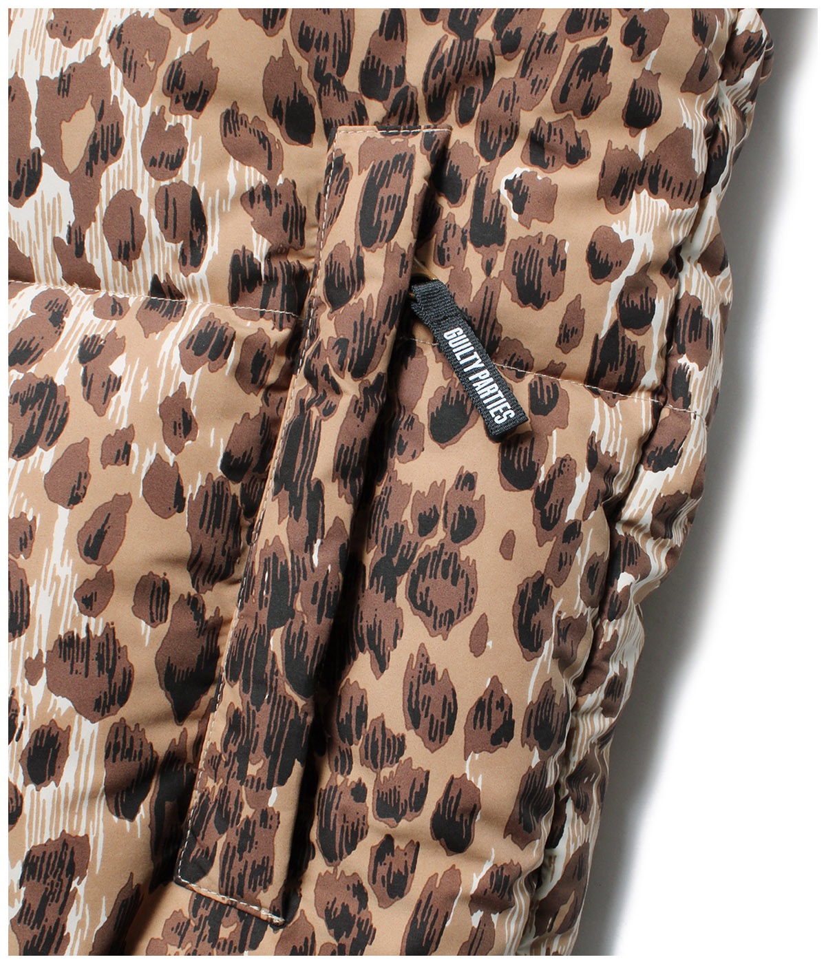 NANGA / LEOPARD DOWN JACKET【BEIGE】｜WACKO MARIA｜MELTING POT