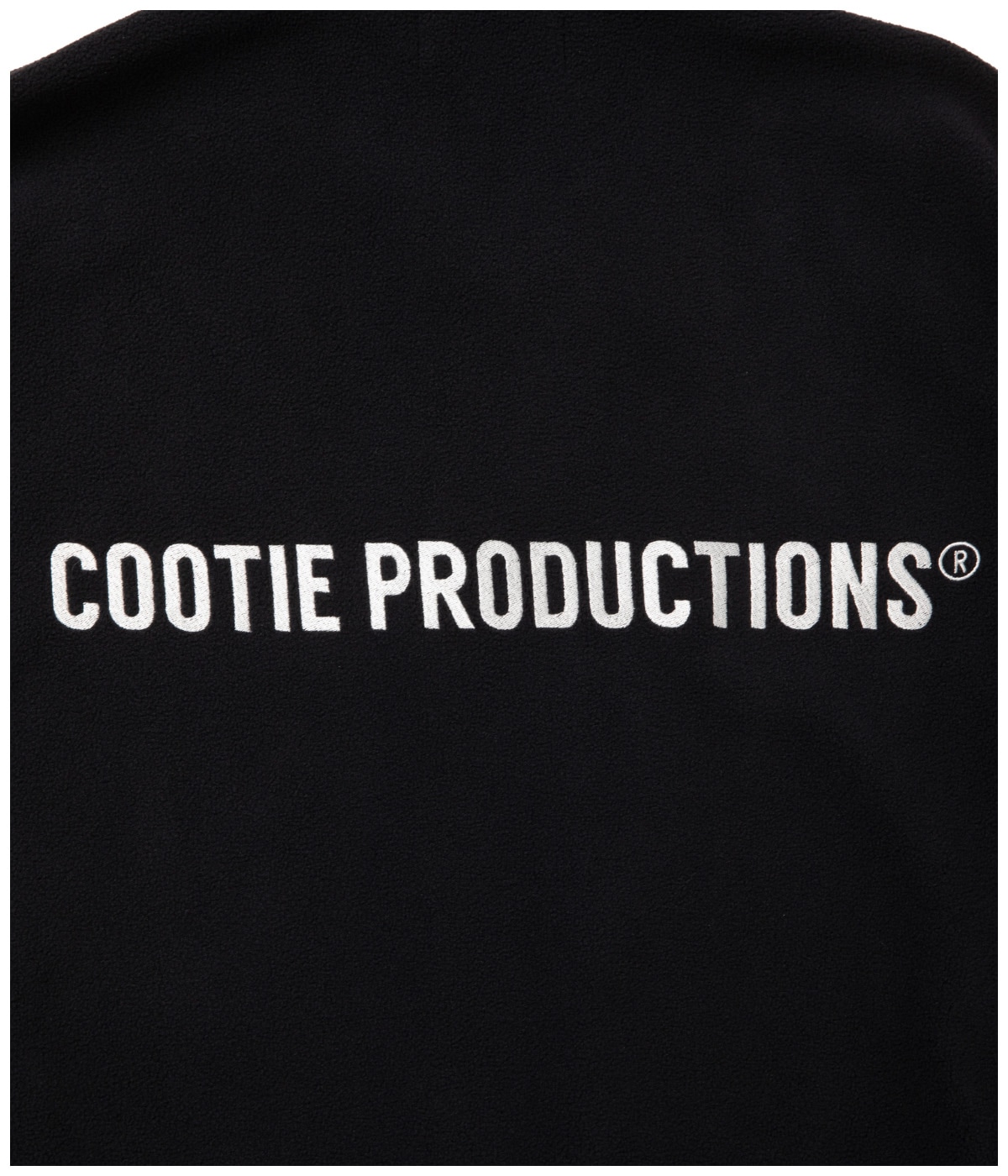 Fleece Sweat Polo Shirt【BLACK】｜COOTIE PRODUCTIONS®︎｜MELTING