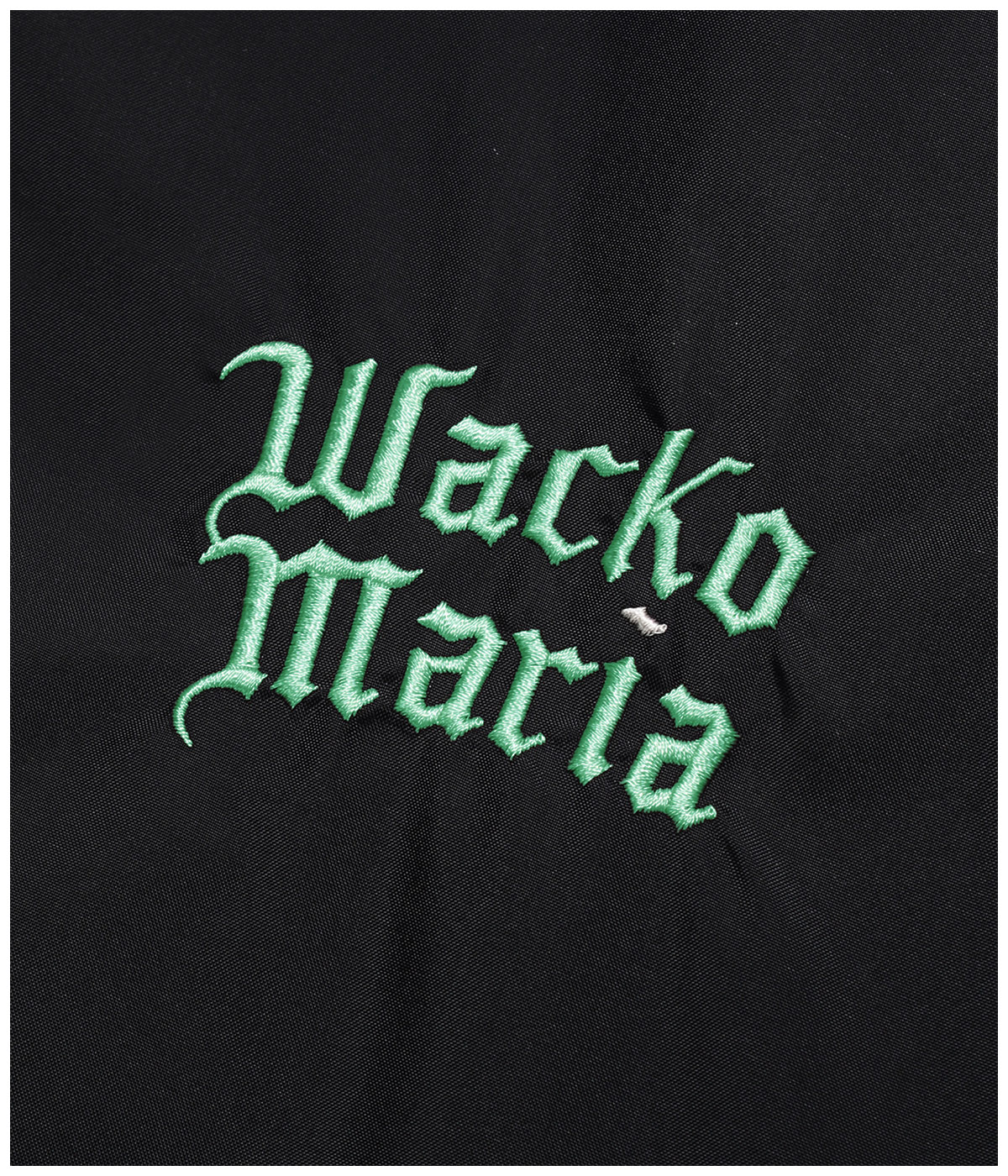 COACH JACKET (TYPE-2)【BLACK-GREEN】｜WACKO MARIA｜MELTING POT