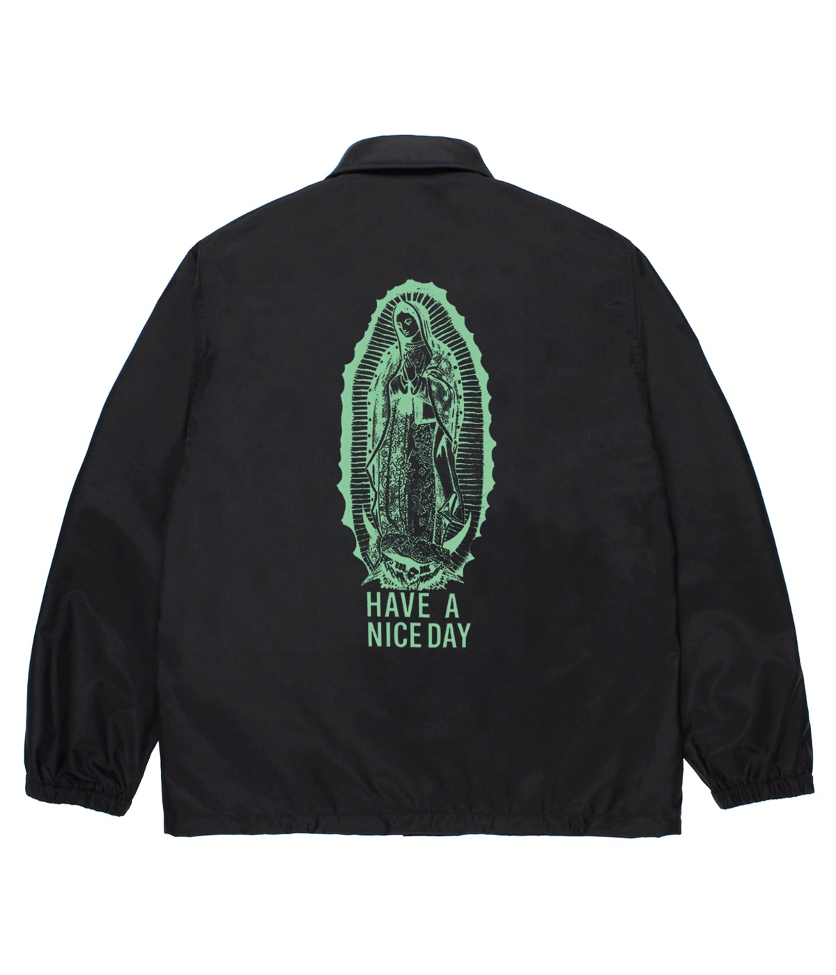 COACH JACKET (TYPE-2)【BLACK-GREEN】｜WACKO MARIA｜MELTING POT