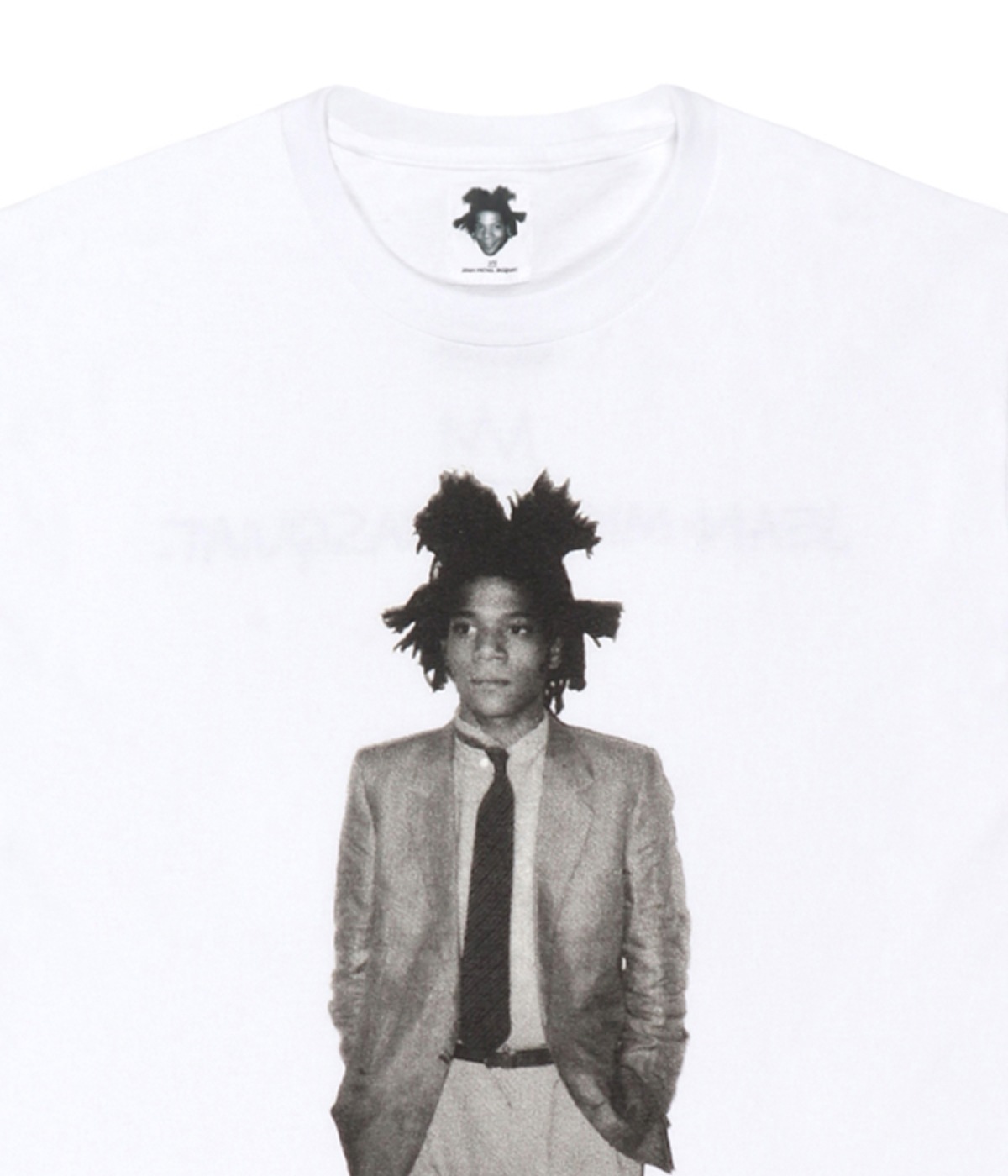 JEAN-MICHEL BASQUIAT / CREW NECK T-SHIRT (TYPE-2)【WHITE】｜WACKO 