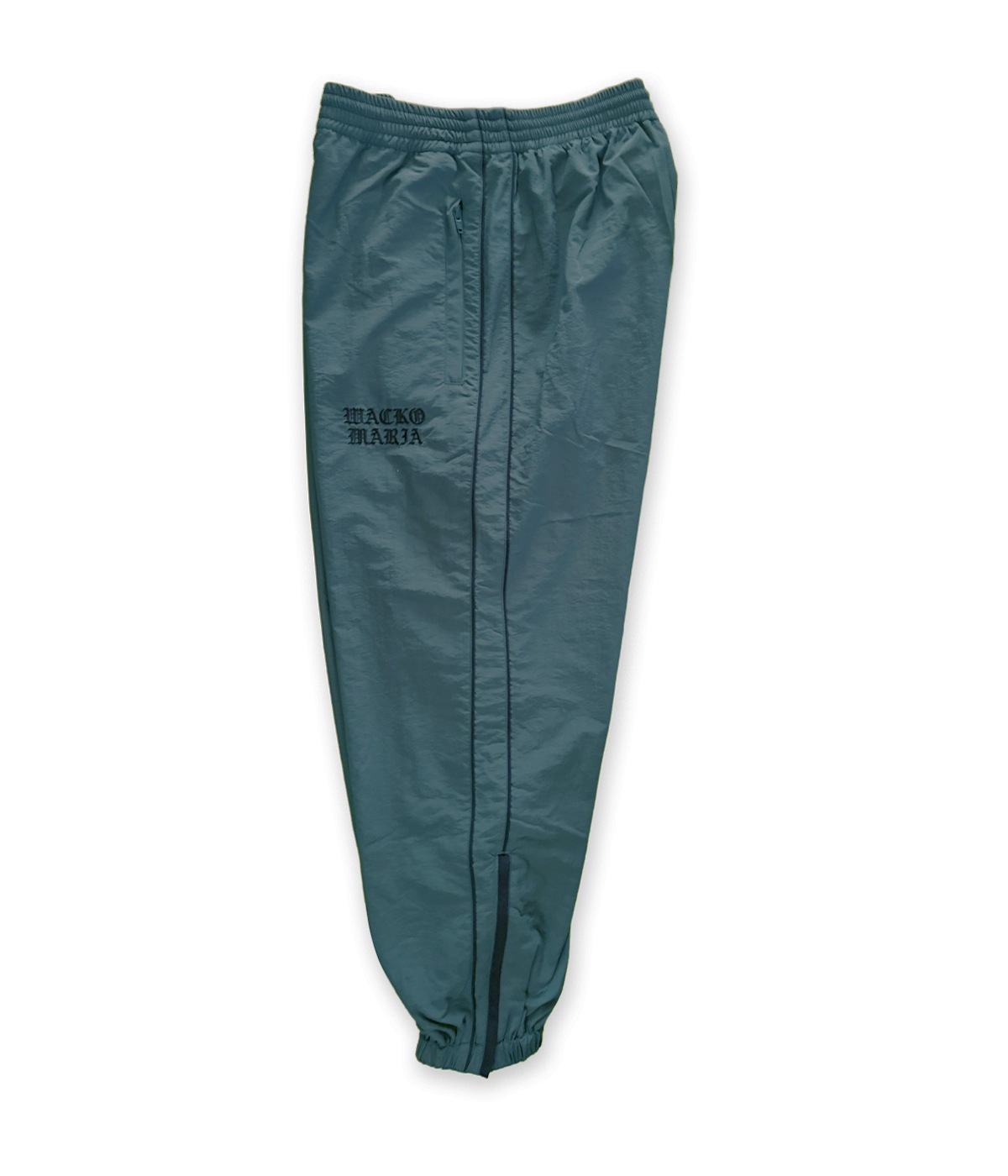NYLON TRACK PANTS (TYPE-3)【GREEN】｜WACKO MARIA｜MELTING