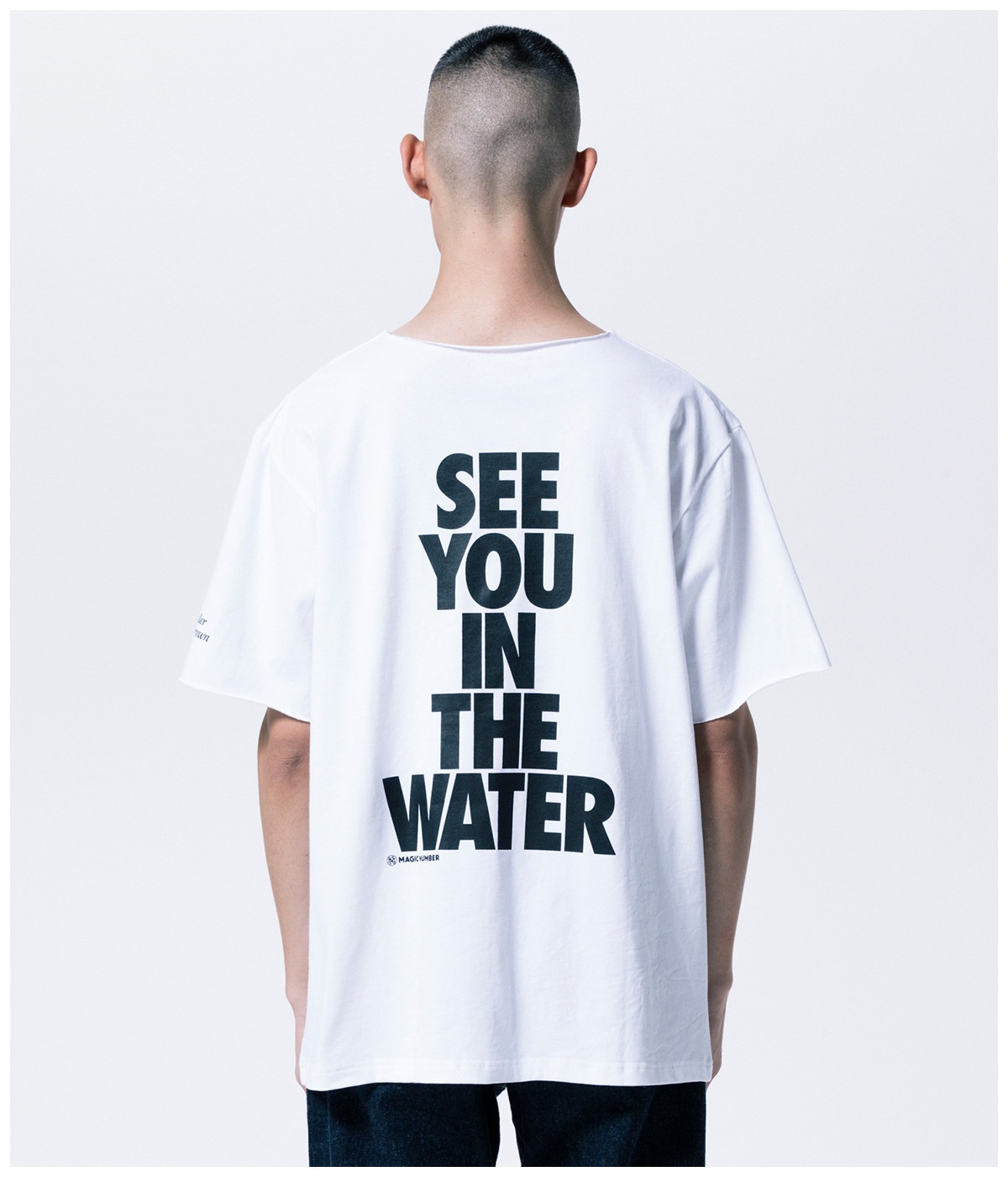 RWMN CUTOFF TEE【WHITE】