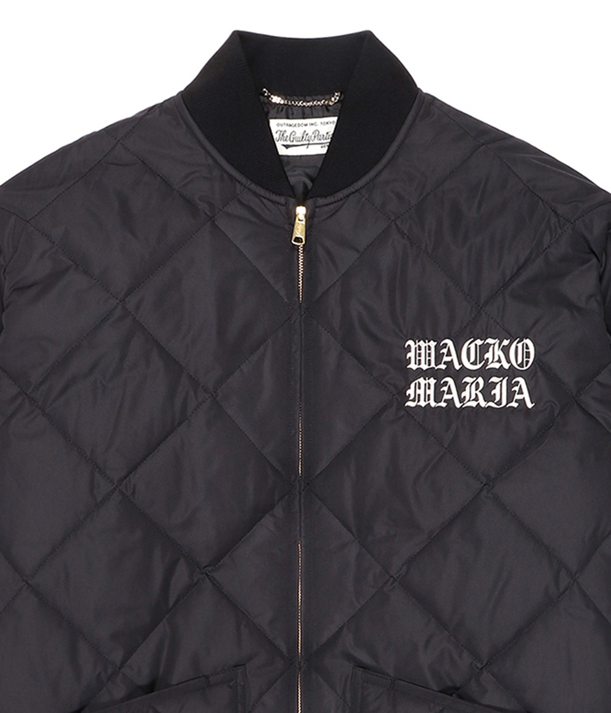 DICKIES / QUILTED JACKET【BLACK】｜WACKO MARIA｜MELTING POT（正規