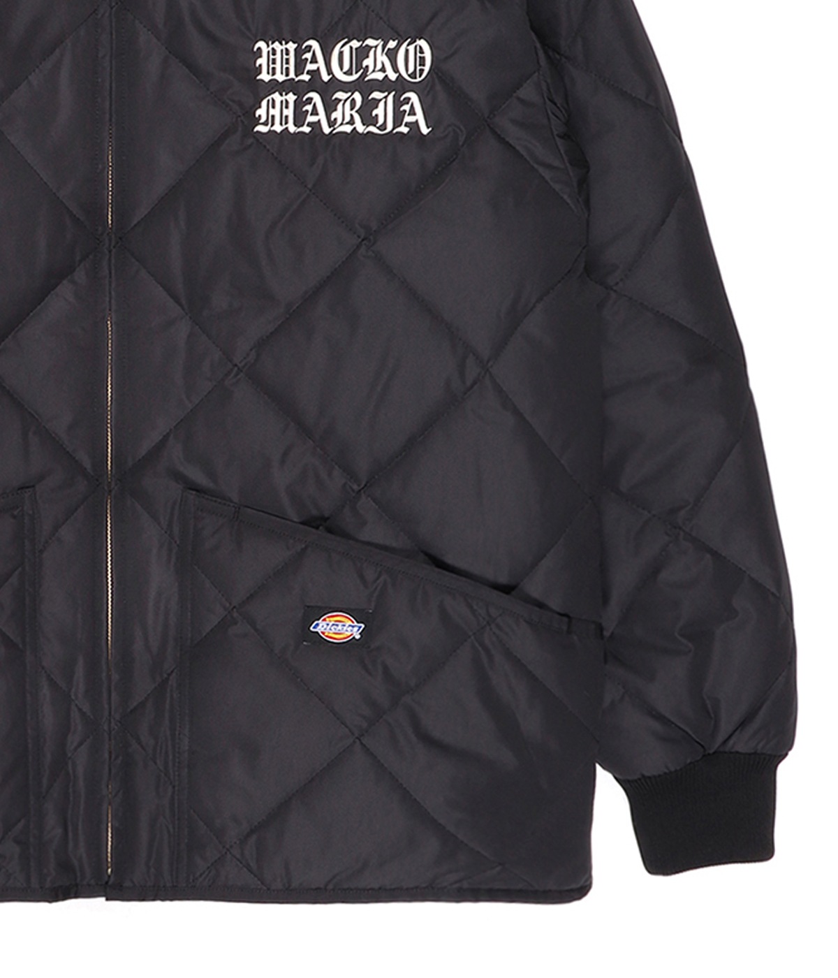 DICKIES / QUILTED JACKET【BLACK】｜WACKO MARIA｜MELTING POT（正規 