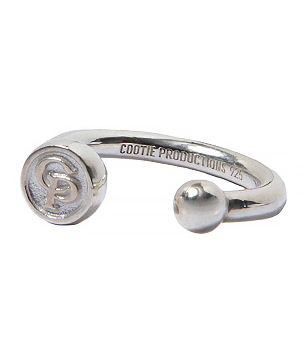 Symbol Gap Ring【SILVER】｜COOTIE PRODUCTIONS®︎｜MELTING POT