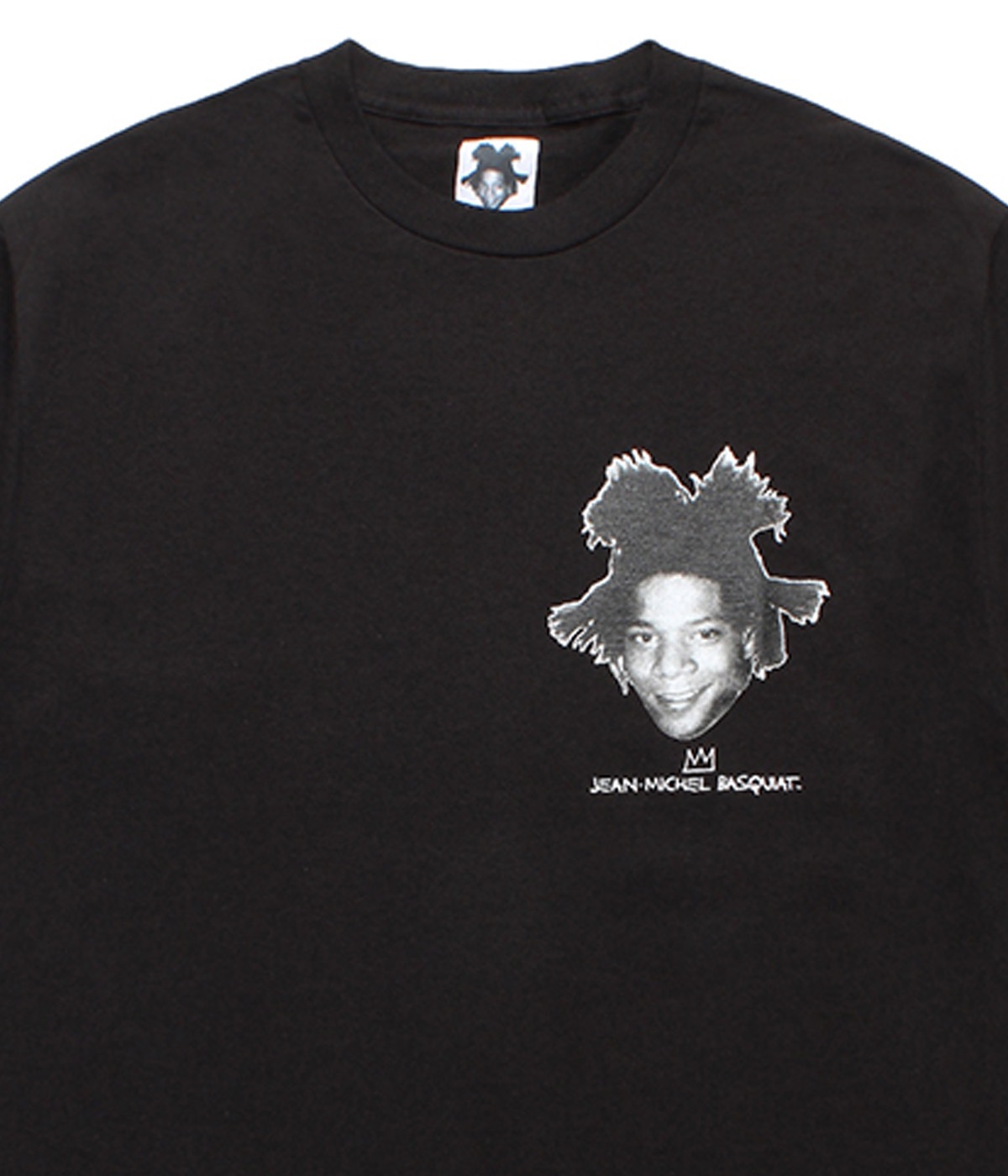 JEAN-MICHEL BASQUIAT / CREW NECK T-SHIRT【BLACK】｜WACKO MARIA