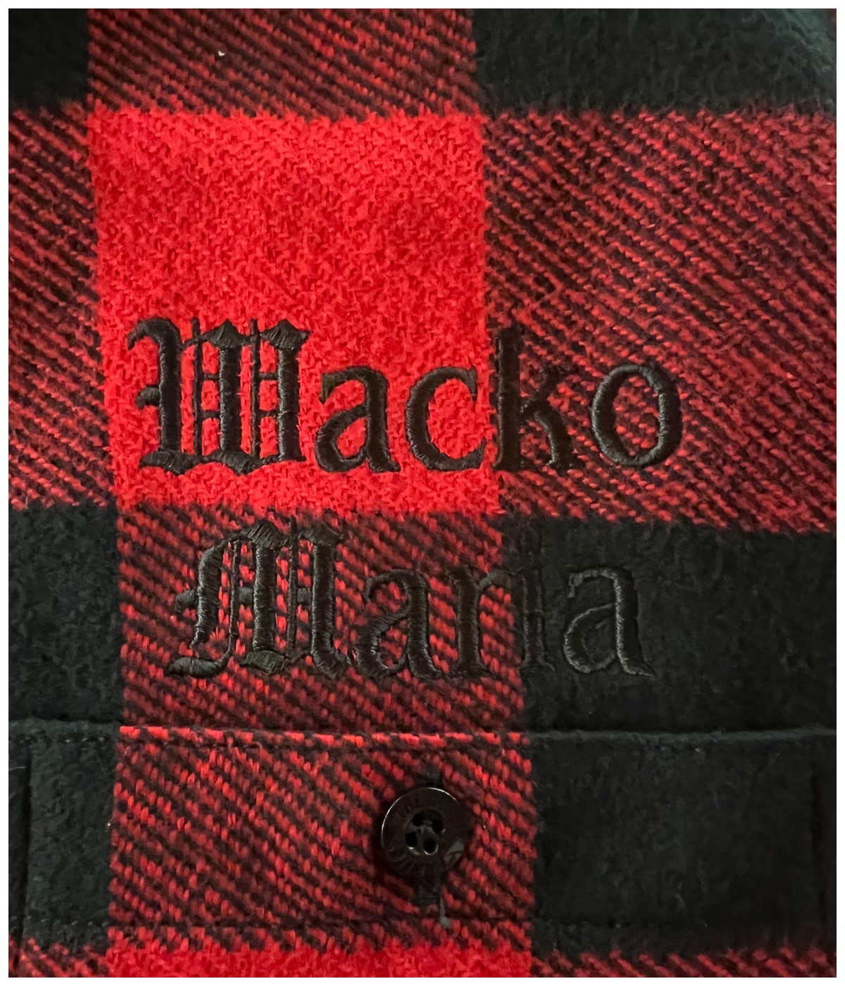 BLOCK CHECK FLANNEL SHIRT (TYPE-2)【RED】｜WACKO MARIA｜MELTING