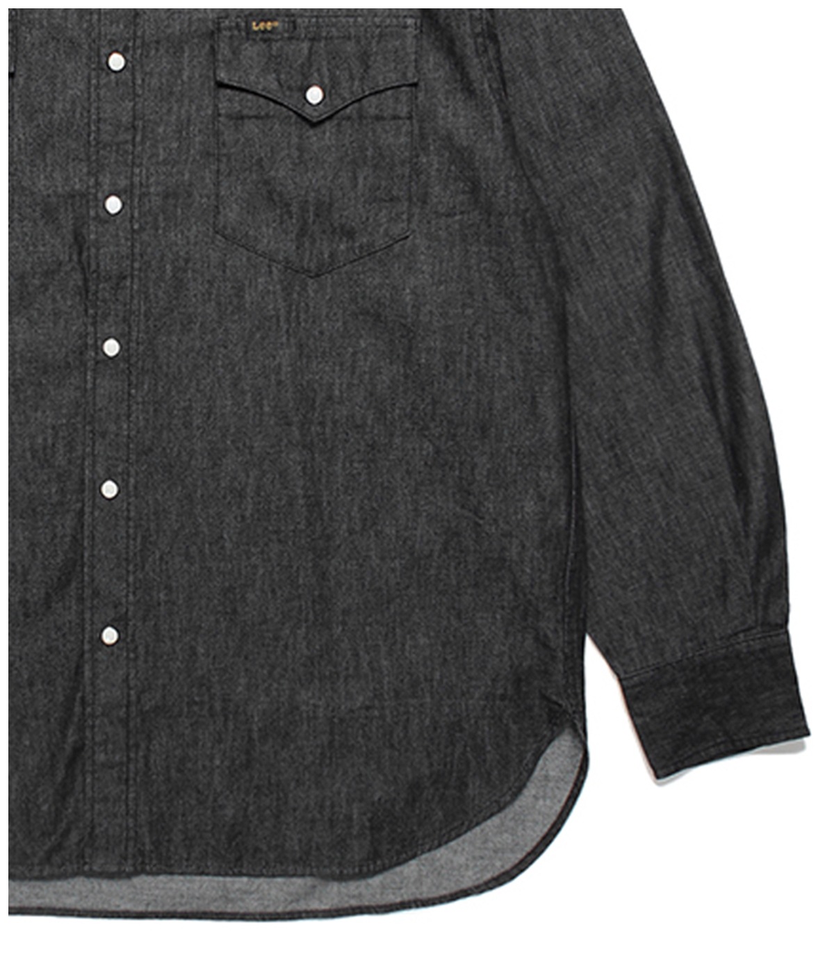 LEE / DENIM WESTERN SHIRT【CHARCOAL】