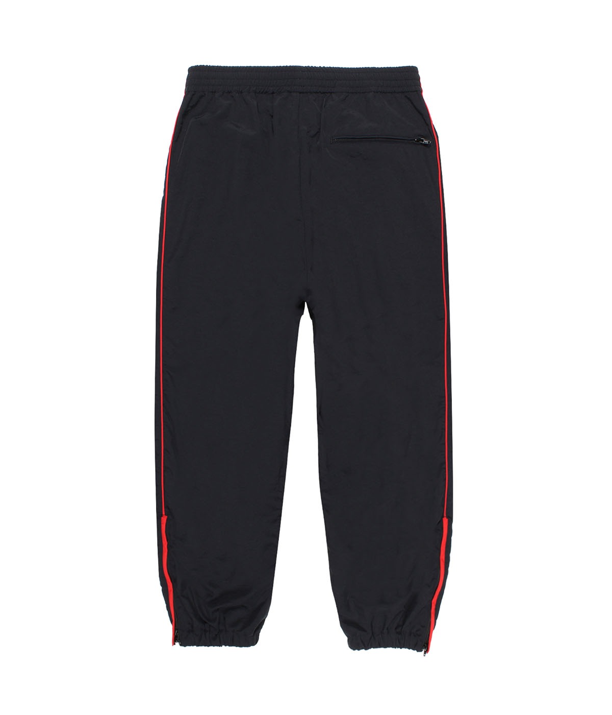 NYLON TRACK PANTS (TYPE-1)【BLACK】