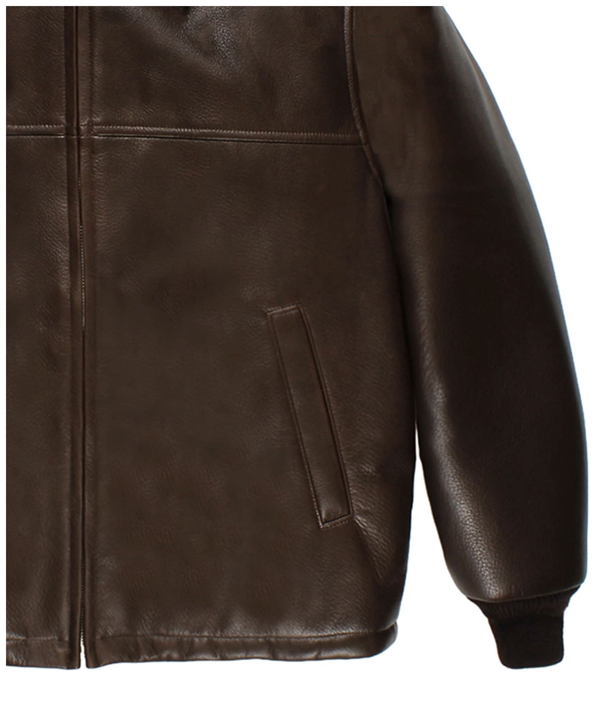 MOUTON COLLAR LEATHER BOA JACKET【BROWN】｜WACKO MARIA｜MELTING