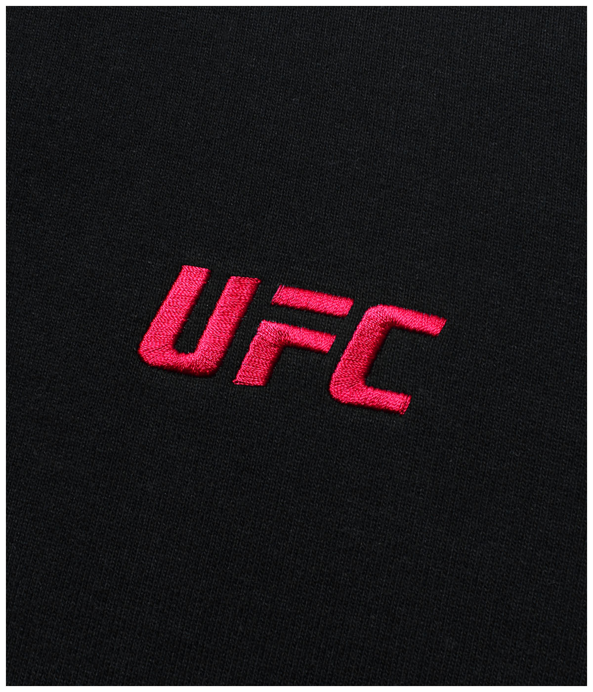 UFC / HEAVY WEIGHT ZIP HOODED SWEAT SHIRT (TYPE-2)【BLACK】｜WACKO 
