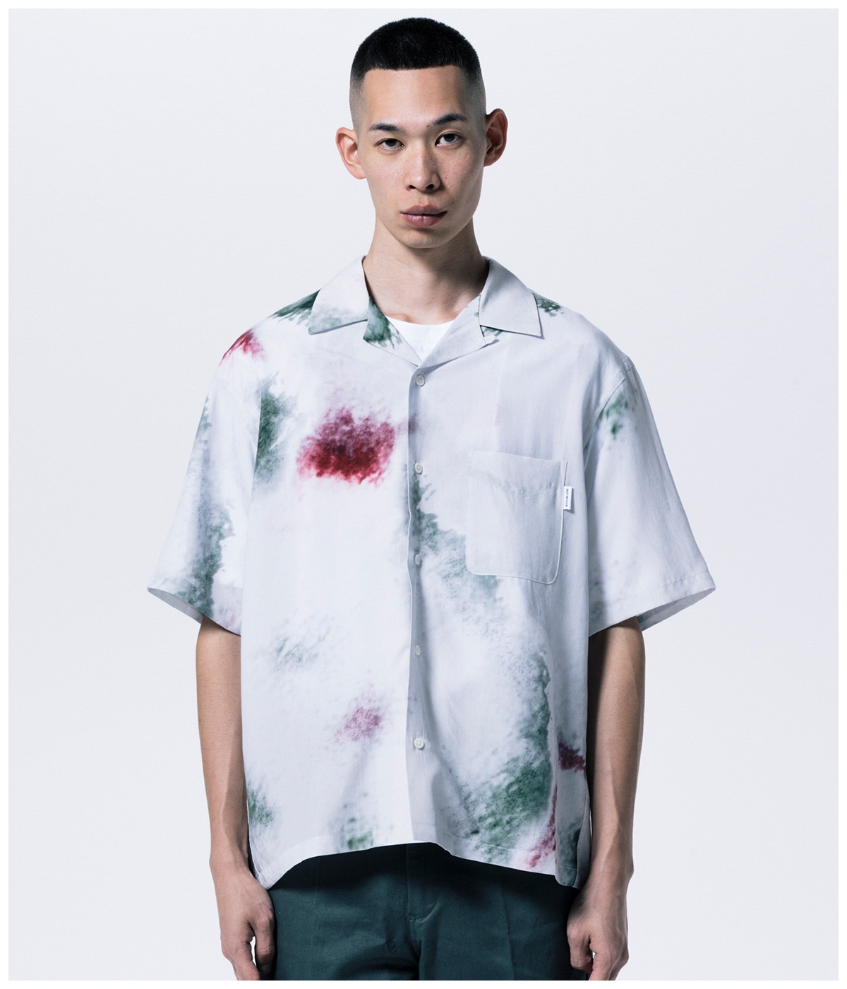 R9 PAINTED SS SHIRT【GRAY】