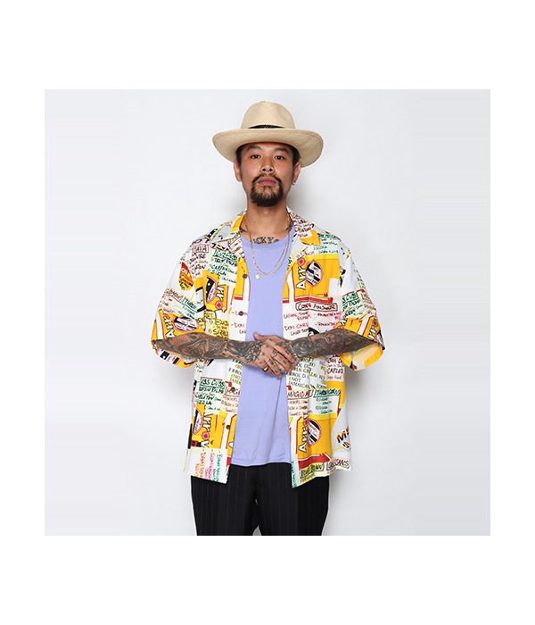 MIGHTY CROWN / S/S HAWAIIAN SHIRT (TYPE-3)｜WACKO MARIA