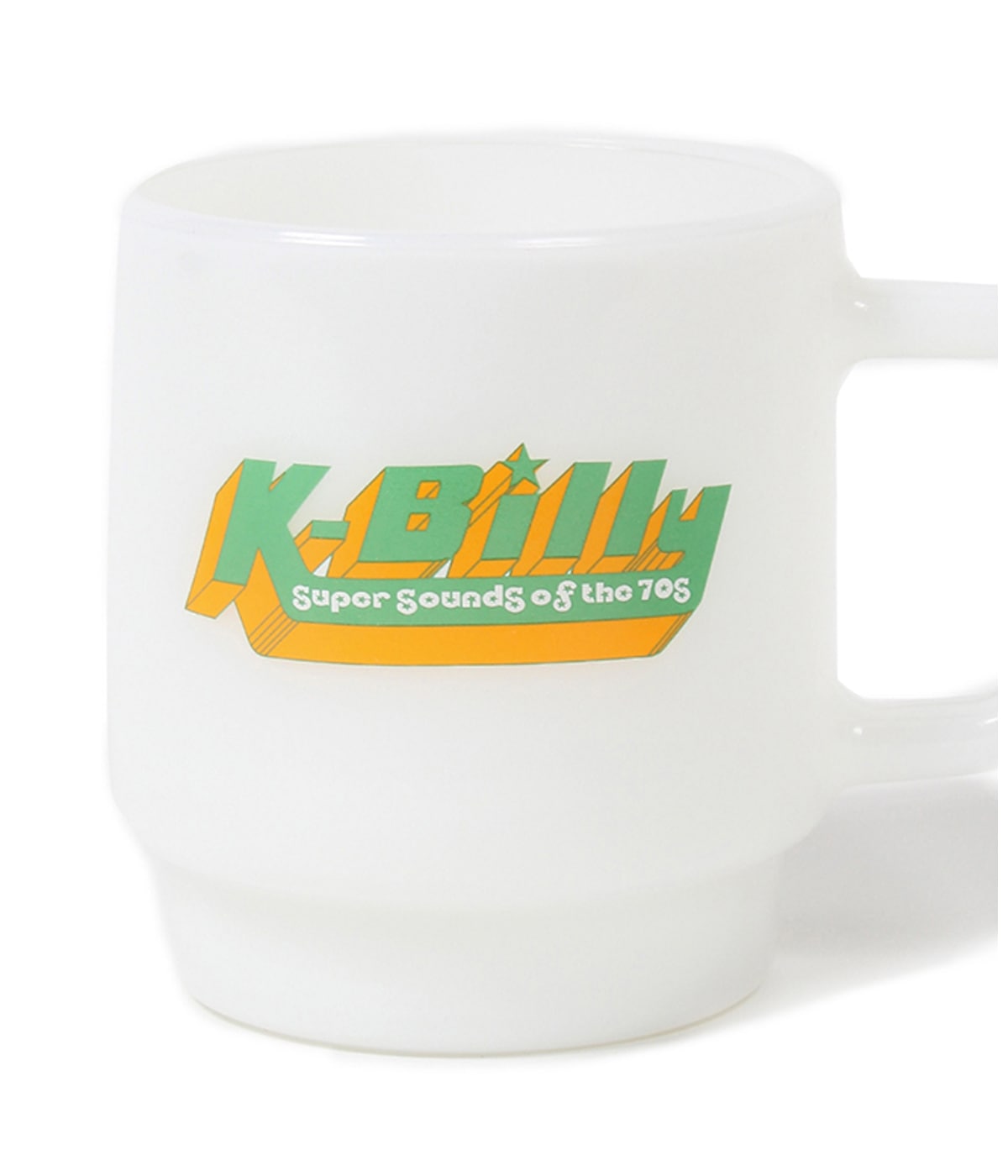 RESERVOIR DOGS / MILK GLASS MUG (TYPE-2)【2 Colors Available