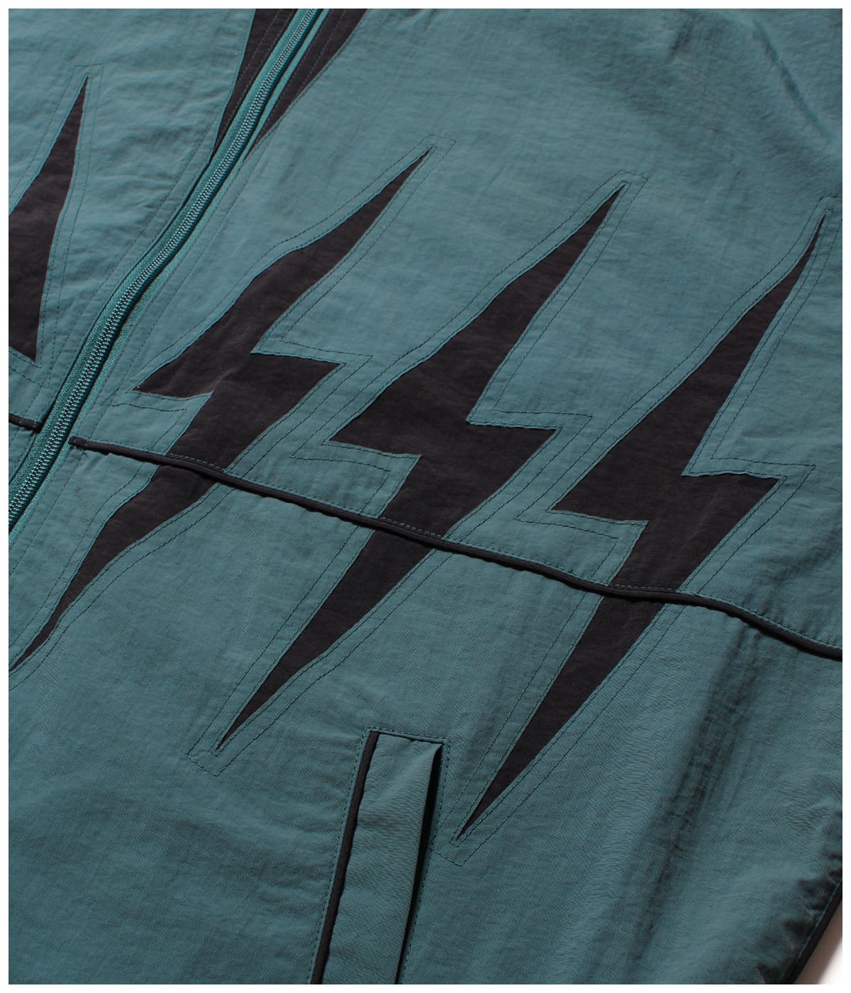 NYLON TRACK JACKET (TYPE-3)【GREEN】｜WACKO MARIA｜MELTING POT