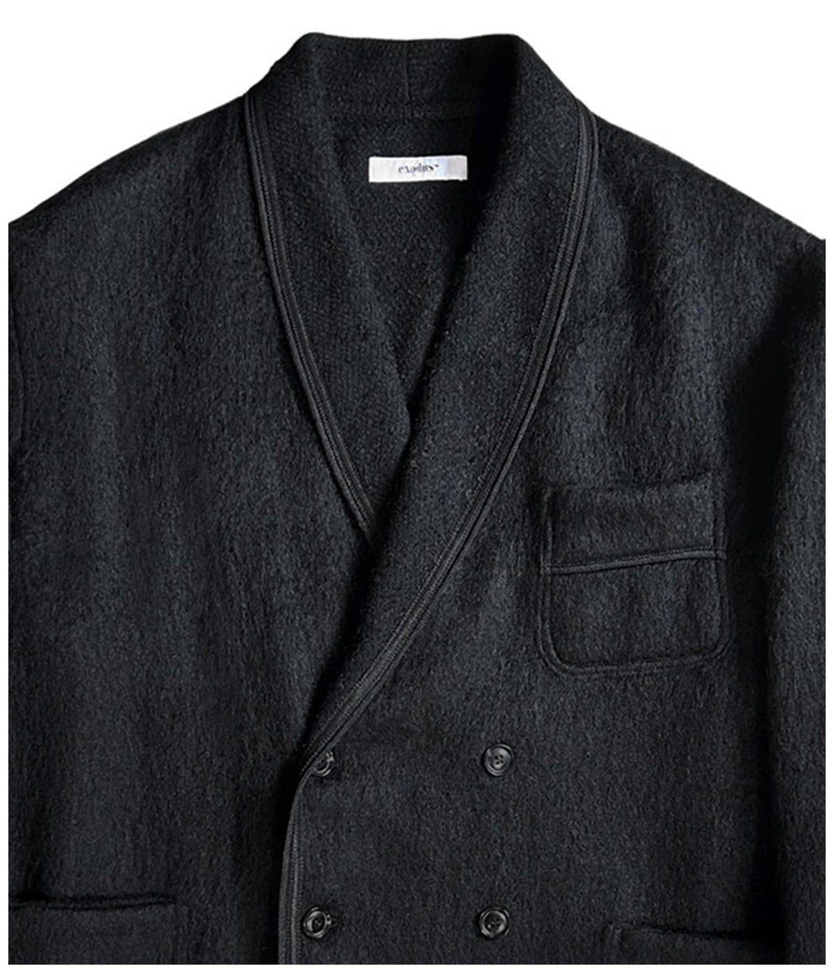 【bさま専用】exodus スモーキングジャケット SHAGGY DOUBLE SMOKING JACKET【BLACK】｜EXODUS｜MELTING POT（正規