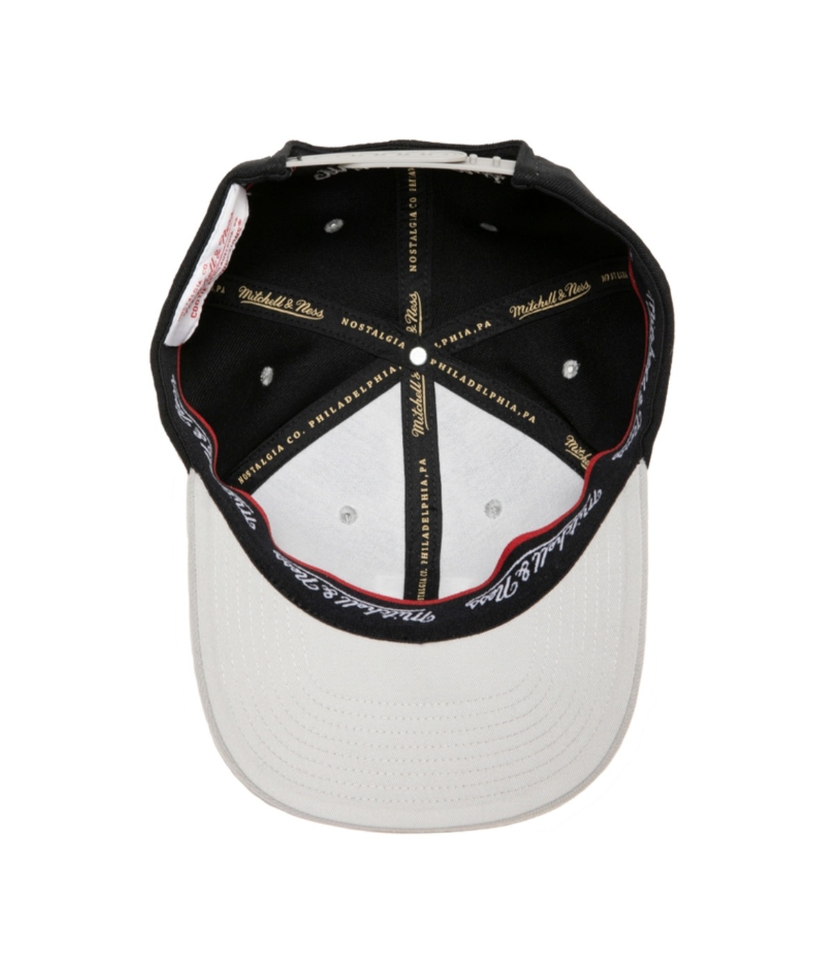 Mitchell & Ness / 6 PANEL STRETCH SNAPBACK CAP【BLACK】｜COOTIE